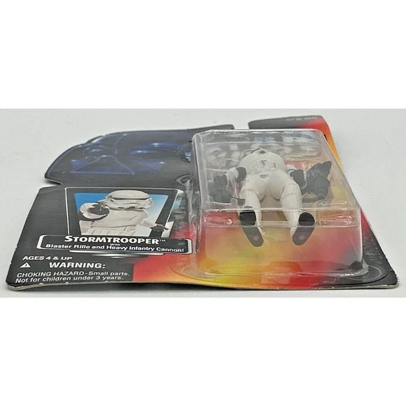 1995 Kenner Star Wars The Power of the Force Stormtrooper Action Figure SKU U150 - Picture 3 of 3